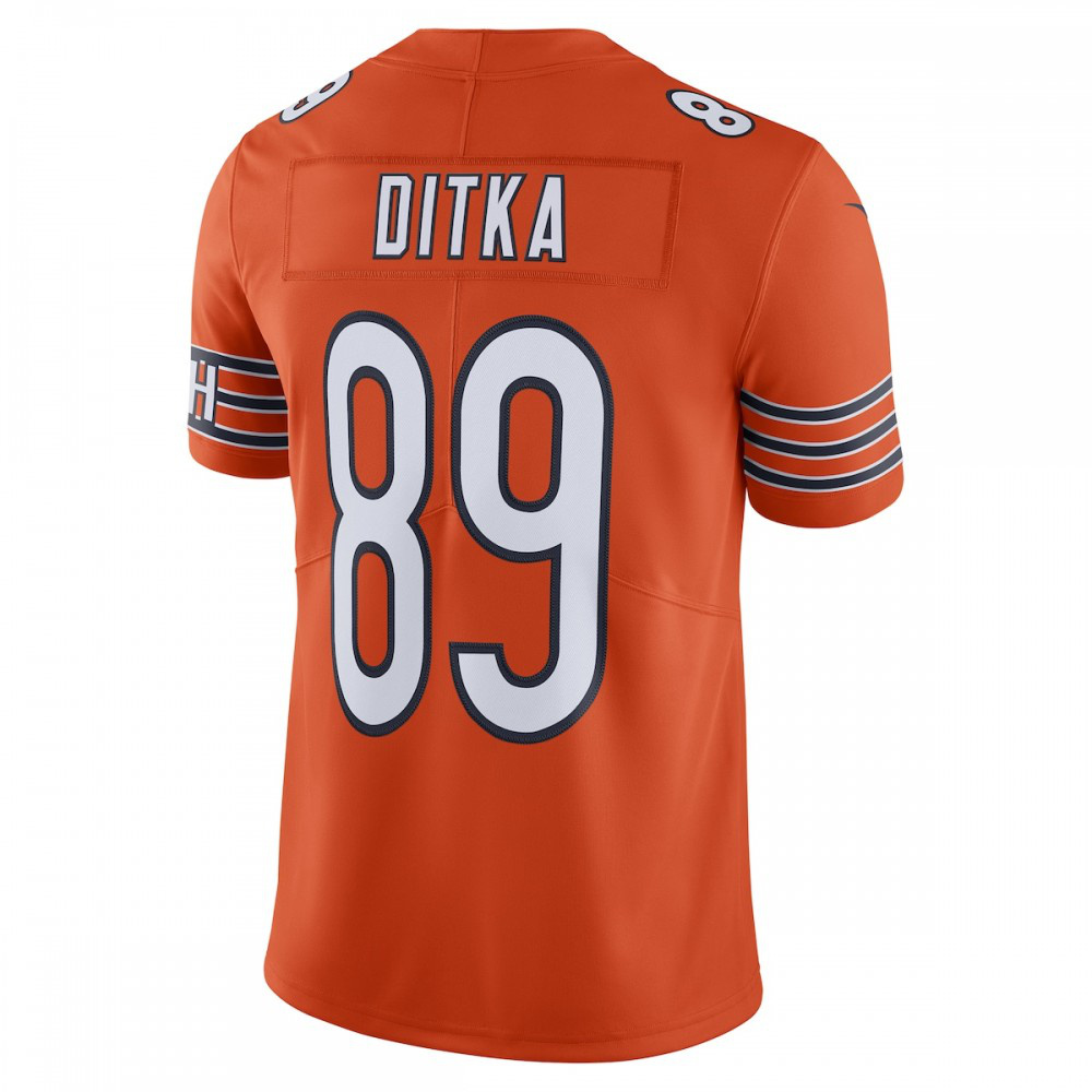 Mike Ditka Chicago Bears Nike Alternate Vapor Untouchable Limited Retired Player Jersey - Orange-GridironStore